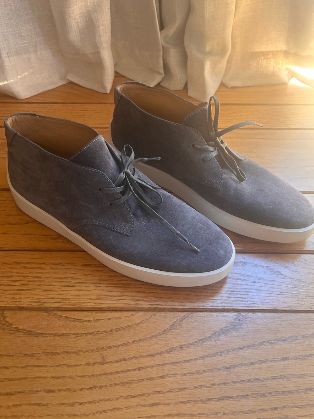 Koio men’s Gray-blue Suede Sneakers
